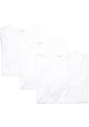 Paul Smith logo crew-neck T-shirt - White