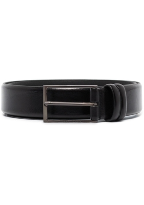 BOSS Carmello rectangle-buckle belt - Black