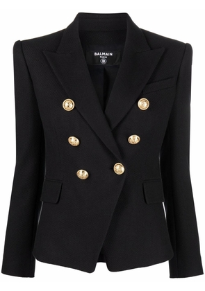 Balmain double-breasted tailored blazer - Black