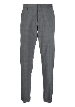 Paul Smith check-print straight-leg trousers - Grey
