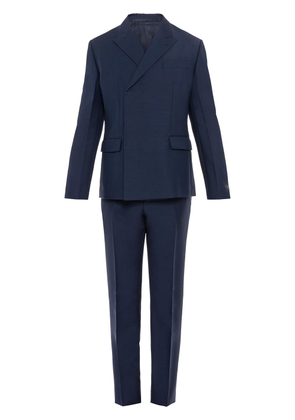 Prada double-breasted suit - Blue