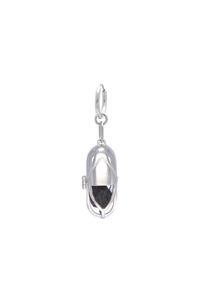 Capsule Eleven crystal capsule hoop earring - Silver