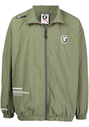 AAPE BY *A BATHING APE® lightweight zip-front jacket - Green