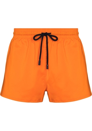Vilebrequin drawstring swim shorts - Orange