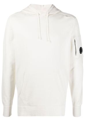 C.P. Company long-sleeve hoodie - Neutrals