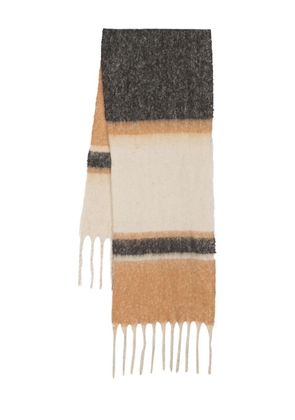 Mackintosh striped blanket scarf - Neutrals