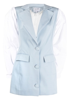 CONCEPTO Meera contrast-sleeve jacket - Blue