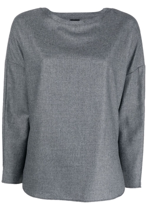 ASPESI round-neck blouse - Grey