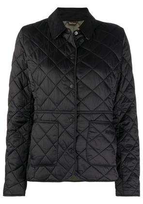 Barbour quilted fitted jacket - Black