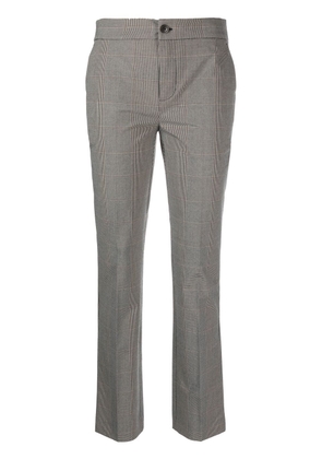 TWINSET checked straight-leg trousers - Neutrals