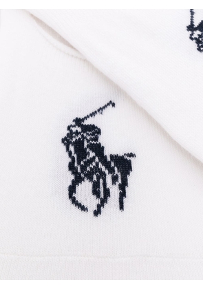 Polo Ralph Lauren logo-print 3 pack socks - White