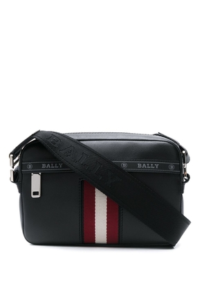 Bally Hal striped crossbody bag - Black