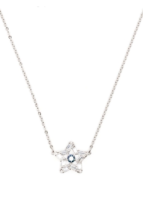 Swarovski Stella crystal pendant necklace - Silver