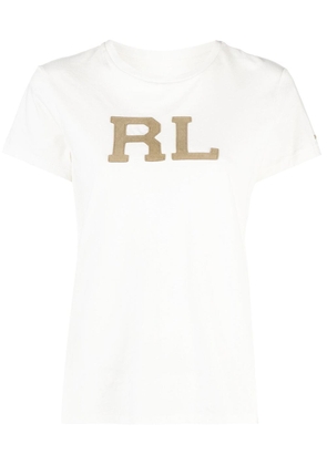 Polo Ralph Lauren logo-appliquéd cotton T-shirt - White