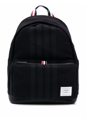 Thom Browne double-face 4-Bar Easy backpack - Black