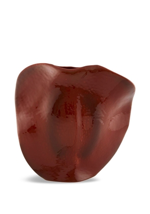 Bordallo Pinheiro 'Amazónia' glazed vase - Brown