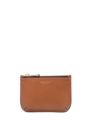 Aspinal Of London Ella leather wallet - Brown