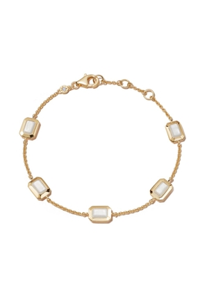 Astley Clarke Ottima mother-of-pearl station bracelet - Gold