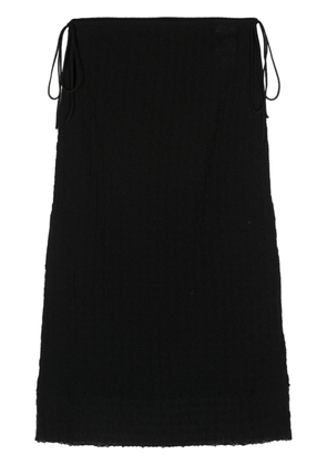 Bimba y Lola knitted midi skirt - Black