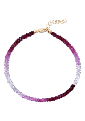 Roxanne First Rocky beaded ruby bracelet - Purple