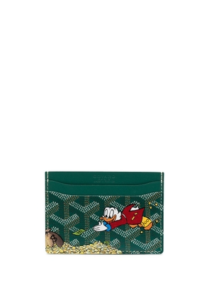 Goyard Pre-Owned Scrooge McDuck cardholder - Green