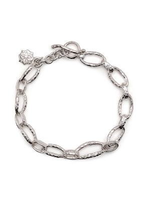 DOWER AND HALL oval-link nomad bracelet - Silver