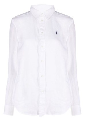 Polo Ralph Lauren Polo Pony linen shirt - White