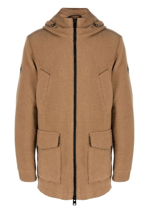 Woolrich padded hooded coat - Brown