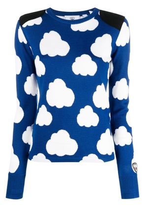 Rossignol Poetic Sky cloud-print jumper - Blue