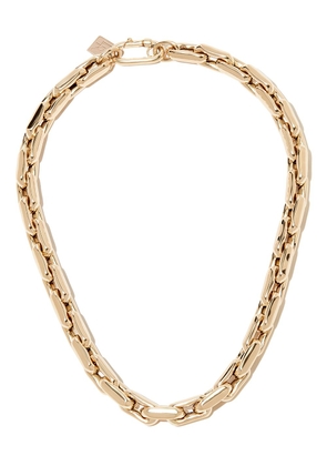 Lauren Rubinski 14kt yellow gold square-link necklace