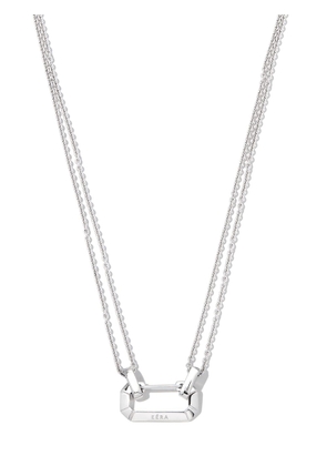 EÉRA 18kt white gold Lucy chain necklace - Silver