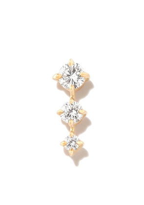 Lizzie Mandler Fine Jewelry 18kt yellow gold Éclat diamond single earring