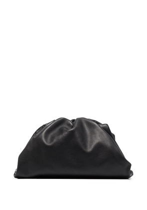 Bottega Veneta The Pouch leather clutch bag - Black