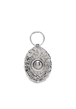 Marla Aaron 18kt white gold Rolling Spheres charm - Silver