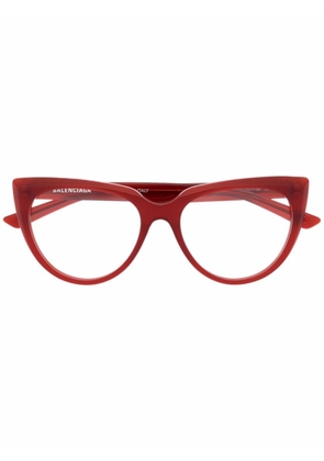 Balenciaga Eyewear cat-eye optical glasses - Red