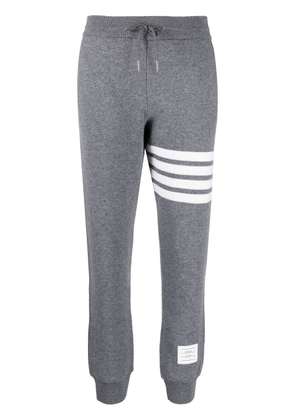Thom Browne 4-Bar stripe track pants - Grey