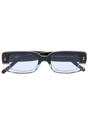 OUR LEGACY Samhain rectangle-frame sunglasses - Black