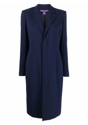 Ralph Lauren Collection Kailyn long-sleeve blazer dress - Blue