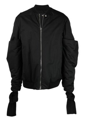 Rick Owens Gauntlet bomber jacket - Black