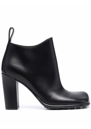 Bottega Veneta heeled leather boots - Black
