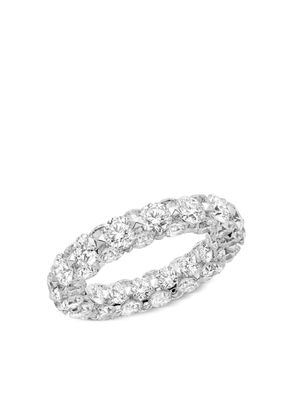Boghossian 18kt white gold Merveilles diamond eternity ring - Silver