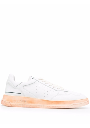 GHŌUD Musa low-top leather sneakers - White