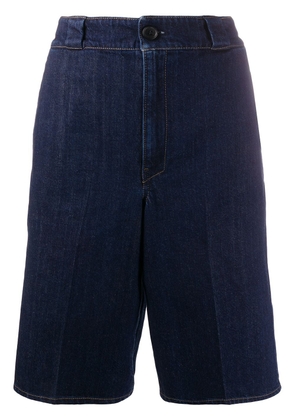 Prada knee-length denim shorts - Blue