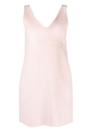 P.A.R.O.S.H. sleeveless wool minidress - Pink