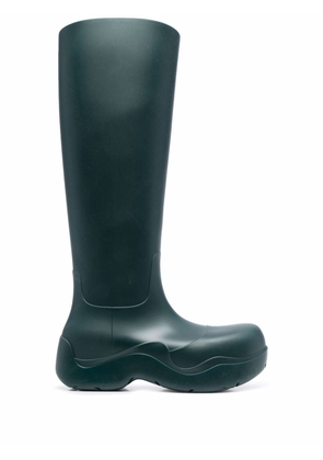 Bottega Veneta mid-calf puddle boots - Green