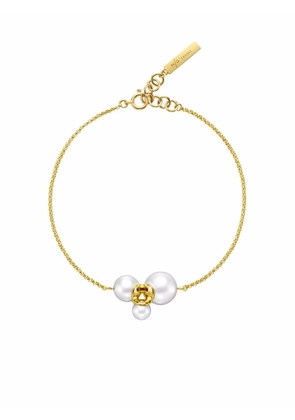 TASAKI 18kt yellow gold M/G TASAKI Illusion freshwater pearl bracelet