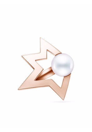 TASAKI 18kt rose gold Collection Line Comet Plus pearl ear cuff - Pink
