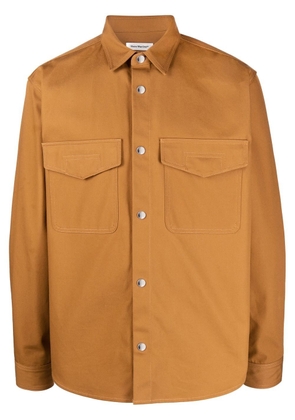 There Was One cotton shirt jacket - Brown