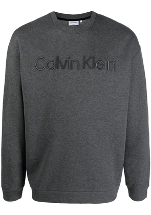 Calvin Klein Spacer embroidered-logo sweatshirt - Grey