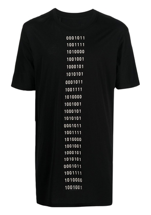 11 By Boris Bidjan Saberi logo-print short-sleeved T-shirt - Black
